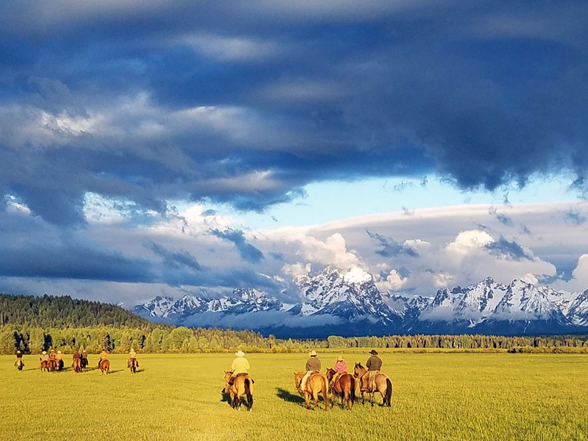 Tetons View from the Ranch