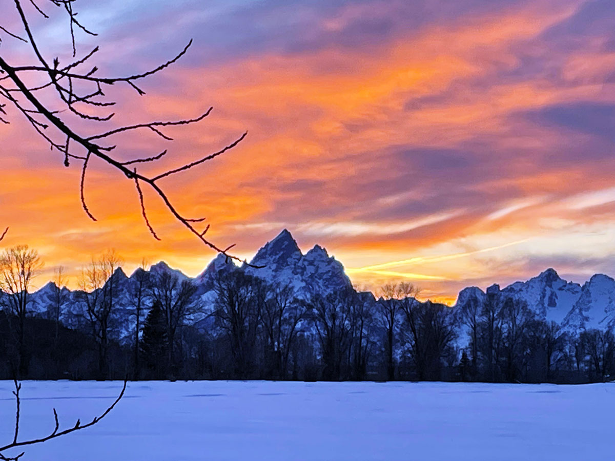Sunrise Tetons